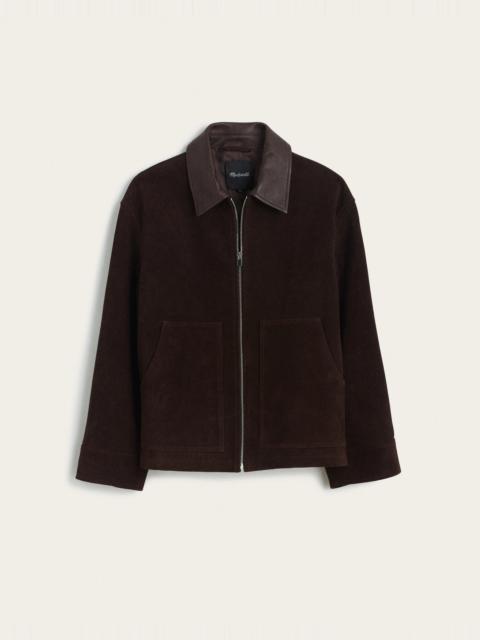 Madewell Patch-Pocket Jacket in Suede