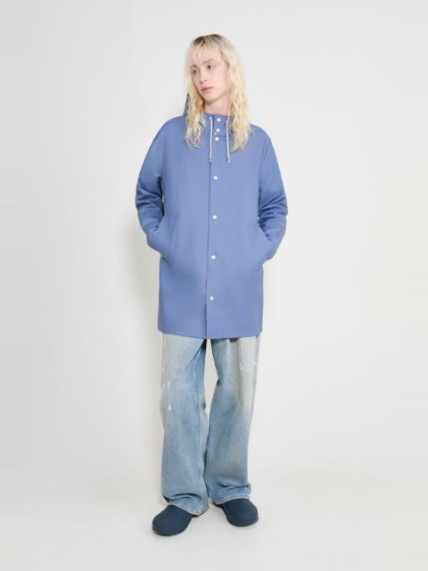 Stutterheim Stockholm Lightweight Raincoat Ash Blue