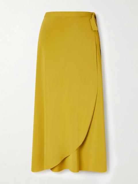 ERES Julieta Stretch-jersey Wrap Midi Skirt