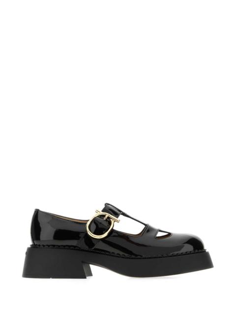 FERRAGAMO Ferragamo Nerobiscotto Mary-Jane — Black