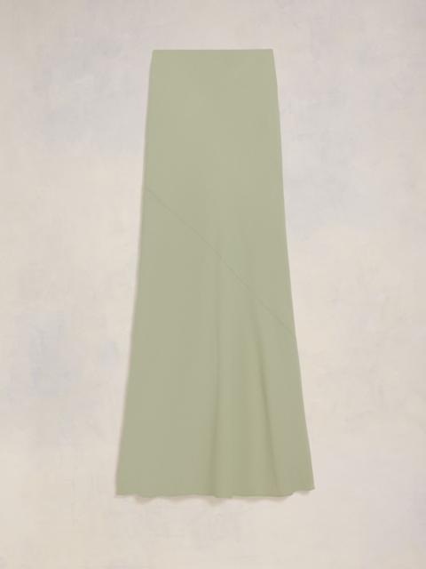 AMI Paris Long Skirt With Bias Cut