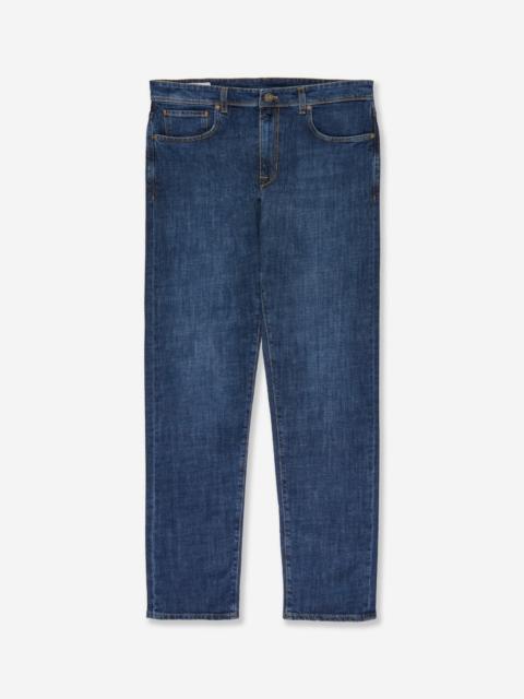 SLOWEAR Regular fit stretch denim trousers