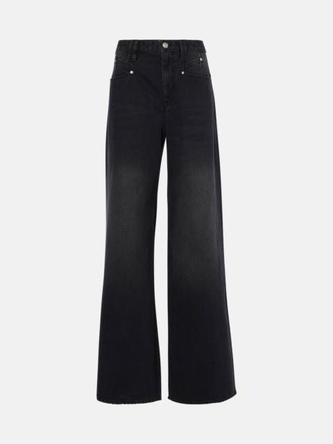 Isabel Marant Lemony wide-leg jeans