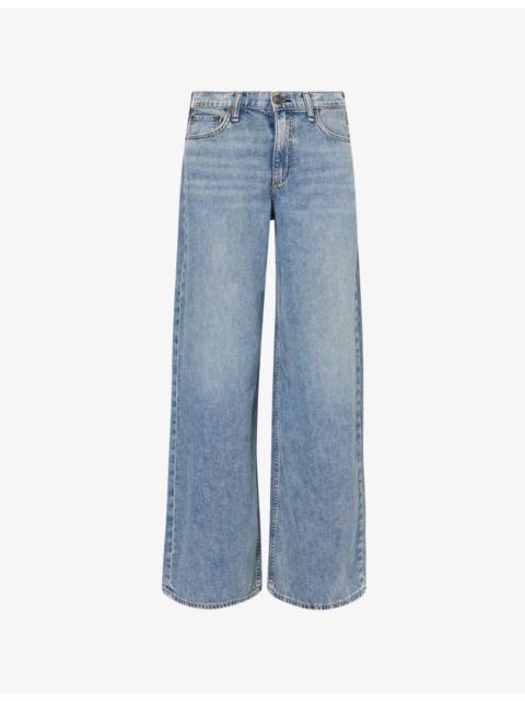 rag & bone Sofie Wide-Leg Denim Jeans