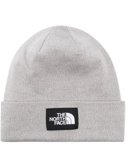 The North Face logo-patch knitted beanie