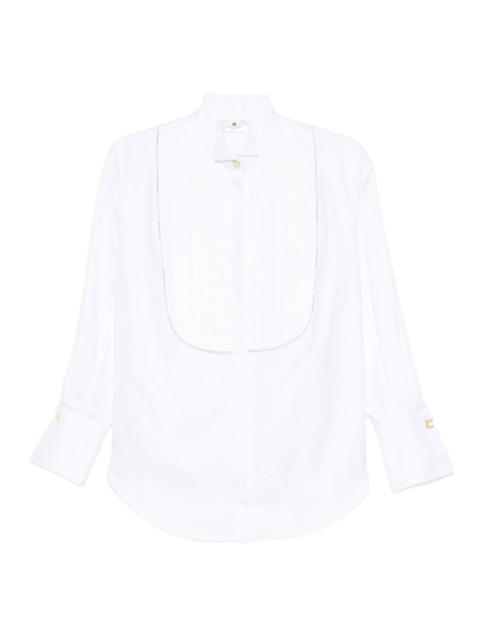 ELISABETTA FRANCHI panel cotton shirt