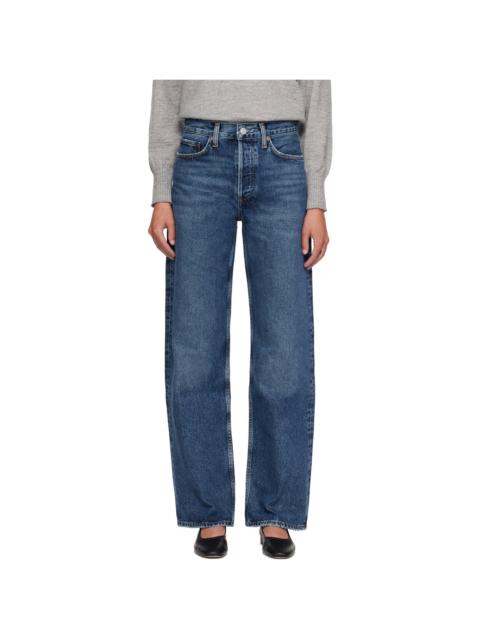 AGOLDE Blue Arc Jeans