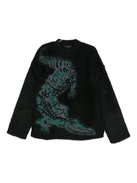 LACOSTE jacquard sweater