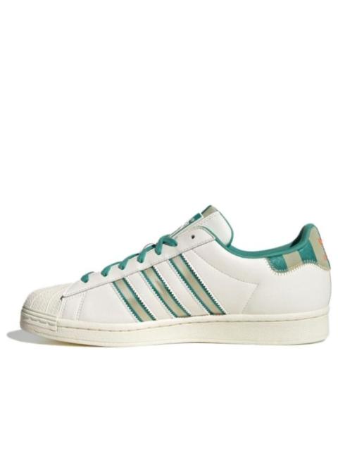 adidas adidas Originals Superstar Shoes 'Cream White Green Gold' IE2931
