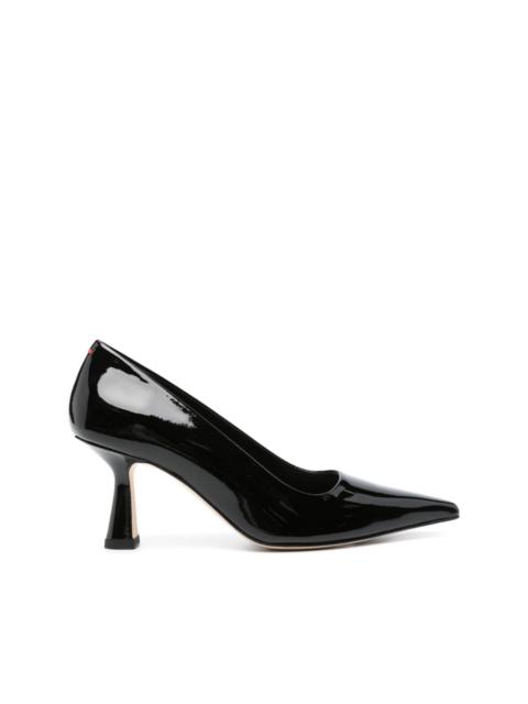 Aeyde Zandra 75mm leather pumps