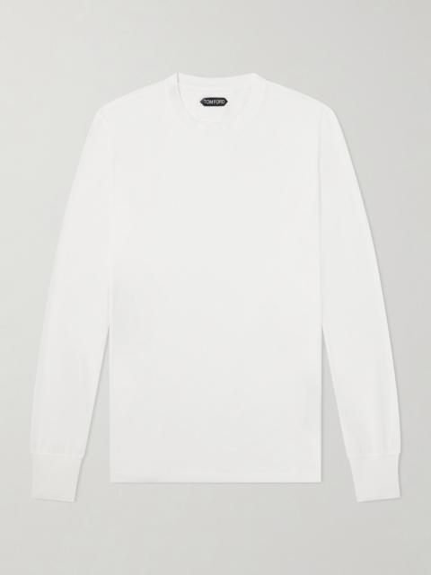 TOM FORD Lyocell and Cotton-Blend Jersey T-Shirt