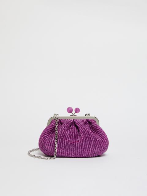 WEEKEND Max Mara PALMAS Small raffia-effect Pasticcino Bag