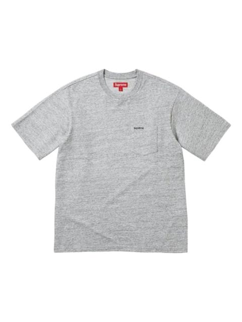 Supreme Supreme SS26 S/S Pocket T-Shirt 'Heather Grey' SUP-SS26-141-GRY
