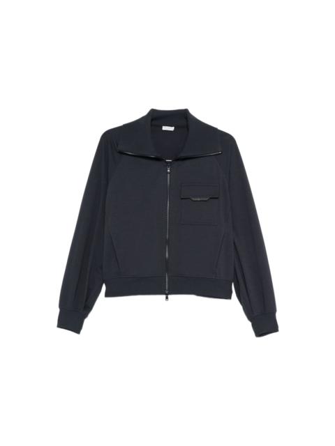 Cotton Zipped Sweatshirt