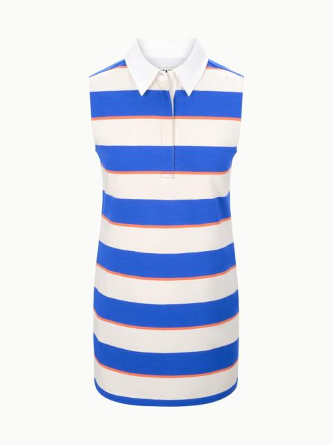 STAUD STAUD JULIUS MINI DRESS YACHT RUGBY STRIPE