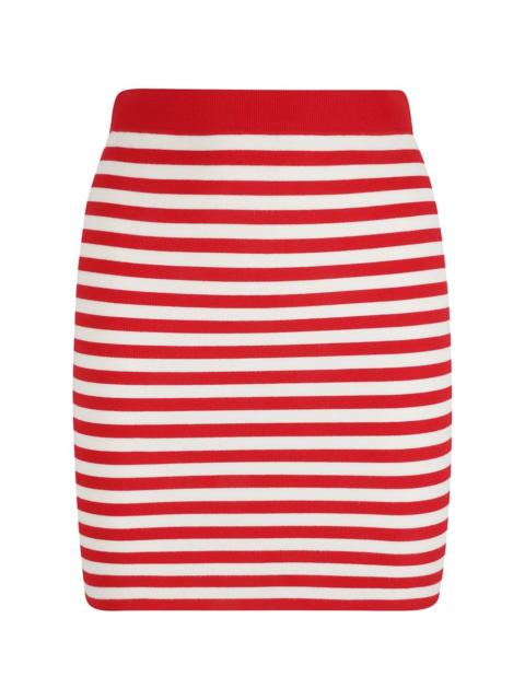 Max Mara striped mini skirt
