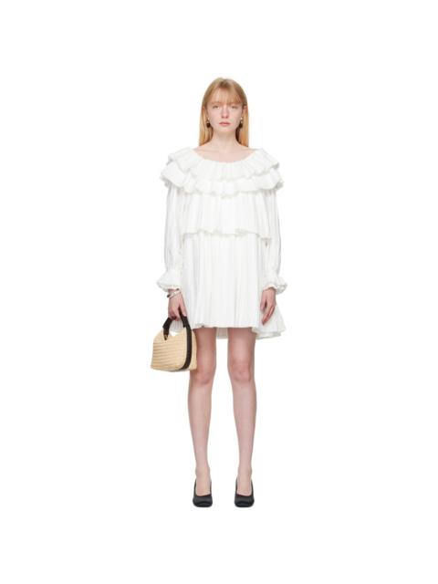 BODE White Brunch Minidress