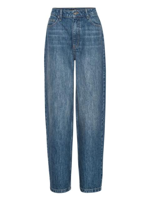 ROTATE five-pocket wide-leg jeans
