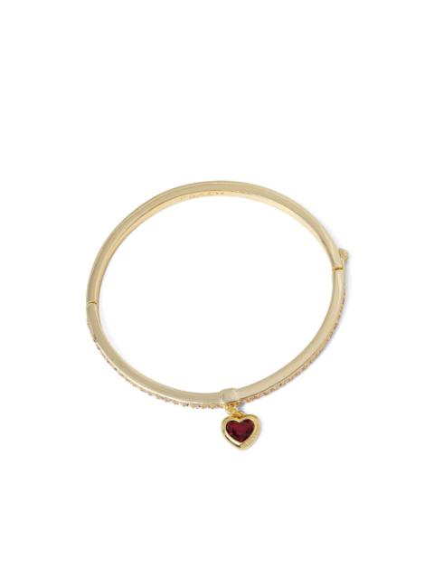 COACH heart charm bracelet