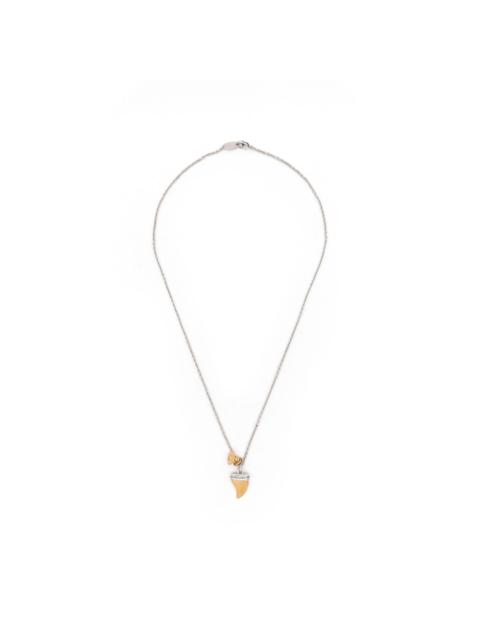 Vivienne Westwood Shark Tooth pendant necklace