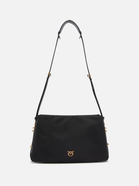 PINKO ONE, TWO, THREE BAG MEDIUM CROSSBODY BAG IN NYLON