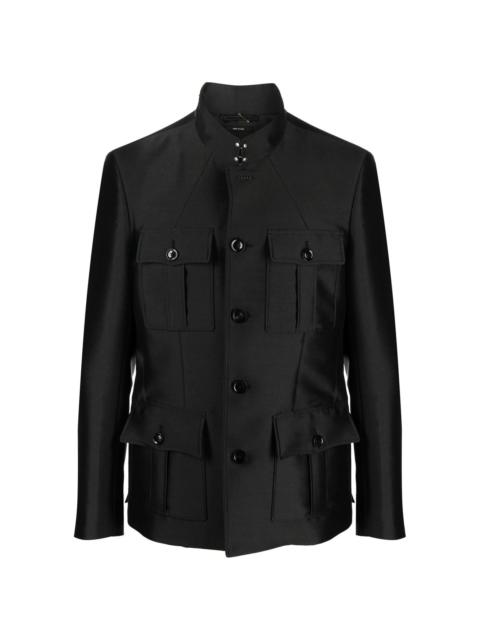 TOM FORD four-pocket military jacket