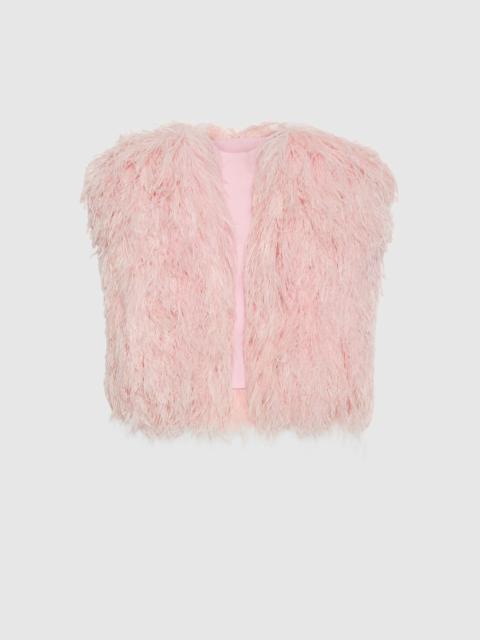 GUCCI Vest with feathers