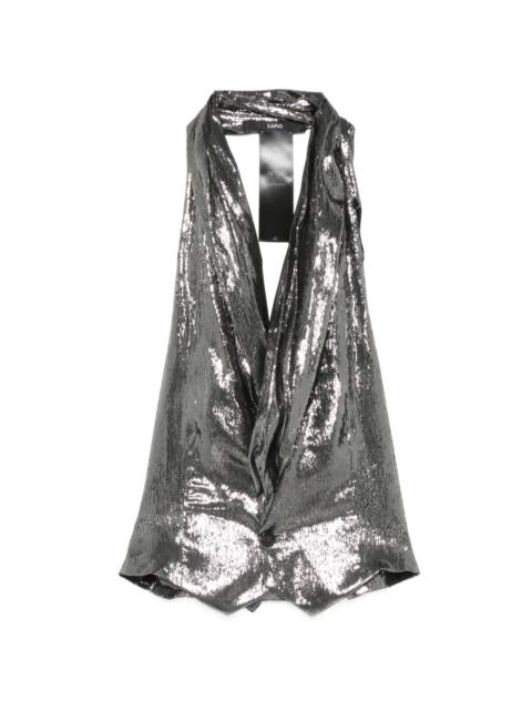 SAPIO Nº 12F halterneck waistcoat