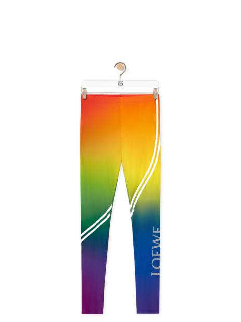 Loewe Rainbow leggings in polyamide