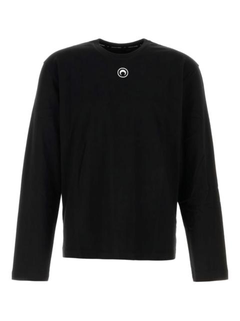 Marine Serre long-sleeve cotton T-shirt