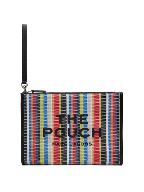 Marc Jacobs Multicolor 'The Stripe Mesh Large' Pouch
