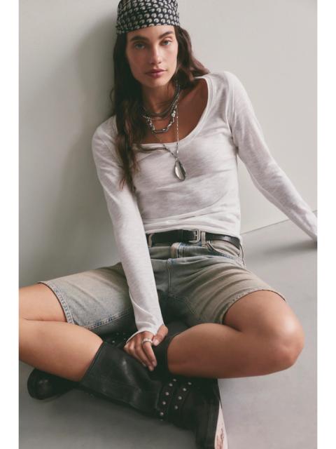 FREE PEOPLE We The Free Siren Long Sleeve Top