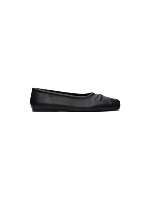 Marni Black Little Bow Ballerina Flats