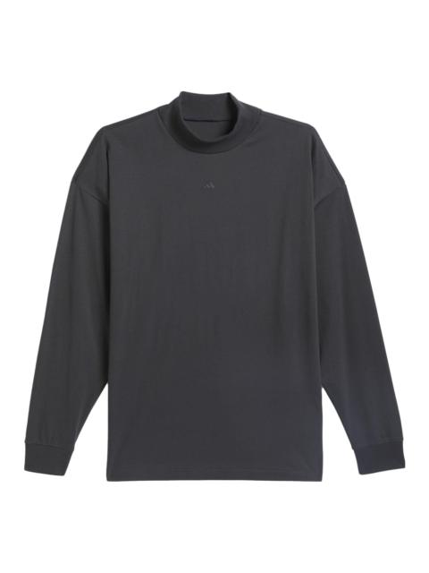 adidas adidas Basketball Long Sleeve Tee 'Carbon' IN9561