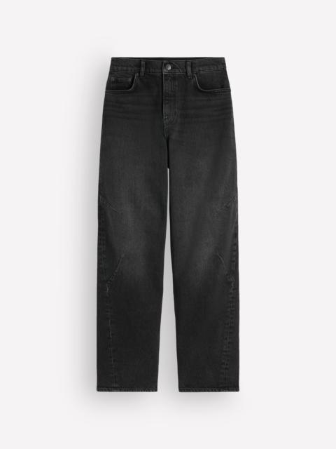 BODEN Barrel Leg Jeans-Washed Black