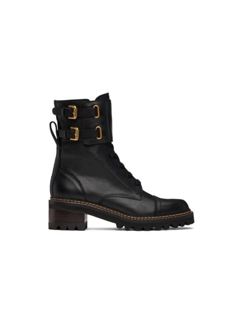 See by Chloé Black Mallory Boots