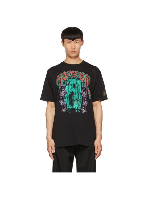 Raf Simons Black Cotton T-Shirt