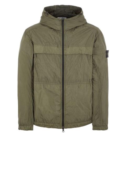 Stone Island 40922 GARMENT DYED CRINKLE REPS R-NY MUSK GREEN