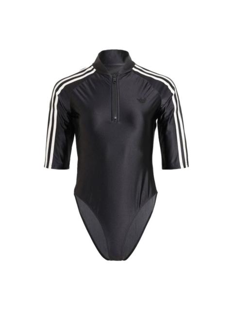 adidas (WMNS) adidas Blue Version Bodysuit 'Black' IL8520