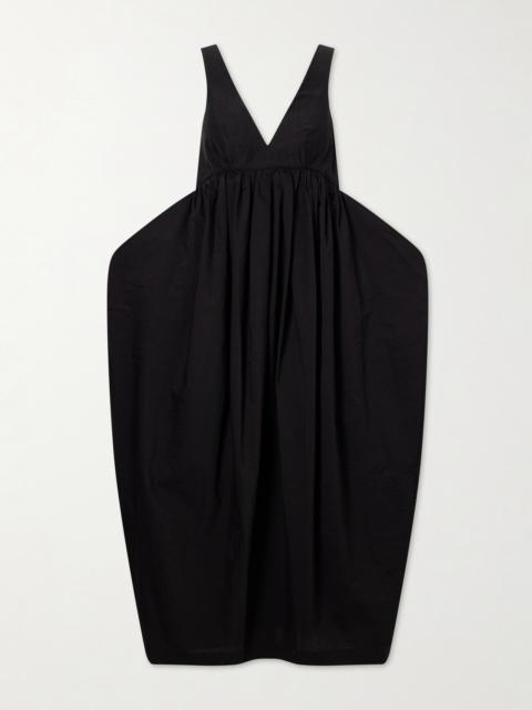 RÓHE Open-back Cotton-blend Maxi Dress