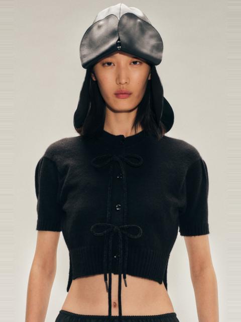 Simone Rocha Cropped Cashmere Cardigan