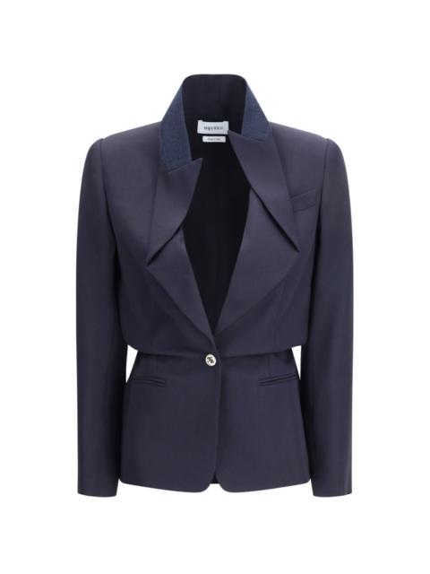 Alexander McQueen button fitted jacket