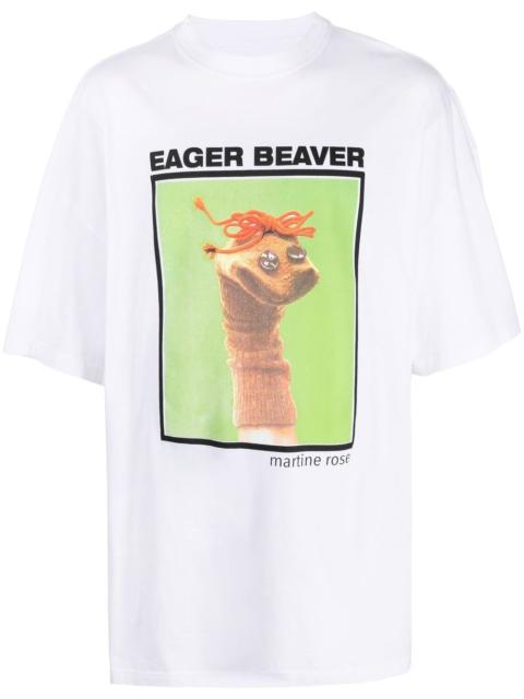 Martine Rose Eager Beaver cotton T-shirt