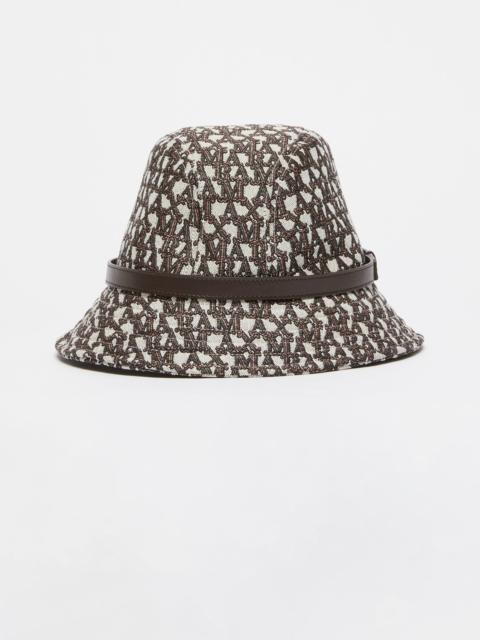 ハット Max Mara Cappello Bucket Con Logo Allover Max Mara Max Mara Logo Plaque Bucket Hat - Hats - Free