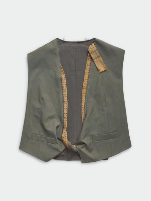 MAGLIANO Dawn Knotted Vest Dollar Green - Magliano