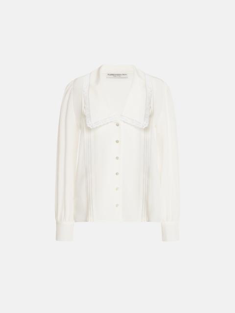 Alessandra Rich SILK BLOUSE