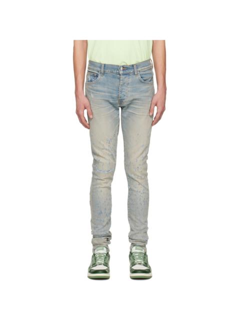 AMIRI Blue Shotgun Jeans