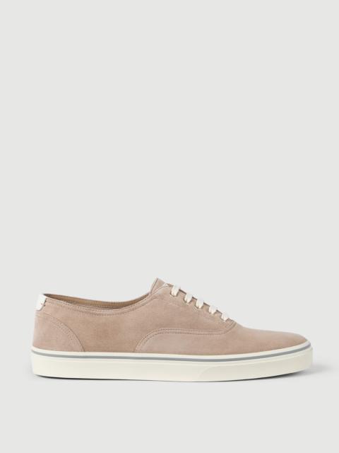 Brunello Cucinelli Reversed calfskin sneakers