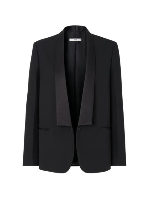 FENDI Fendi Shawl-lapel Wool Blazer