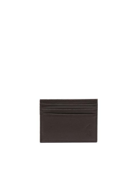 Polo Ralph Lauren Polo Pony-debossed leather cardholder